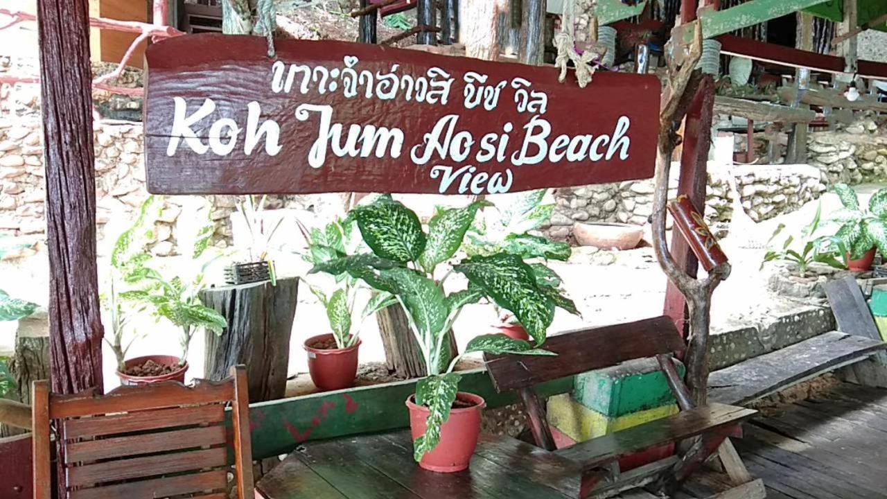 Koh Jum Aosi Beach View Esterno foto